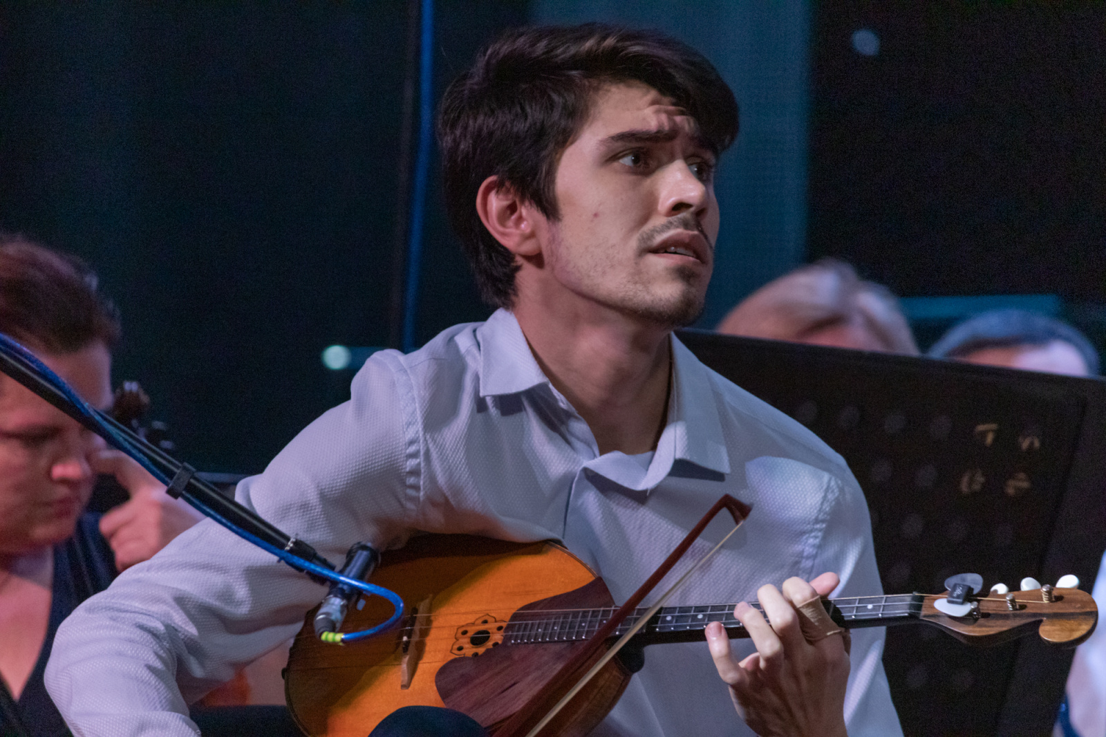 Состязались уже сложившиеся музыканты…